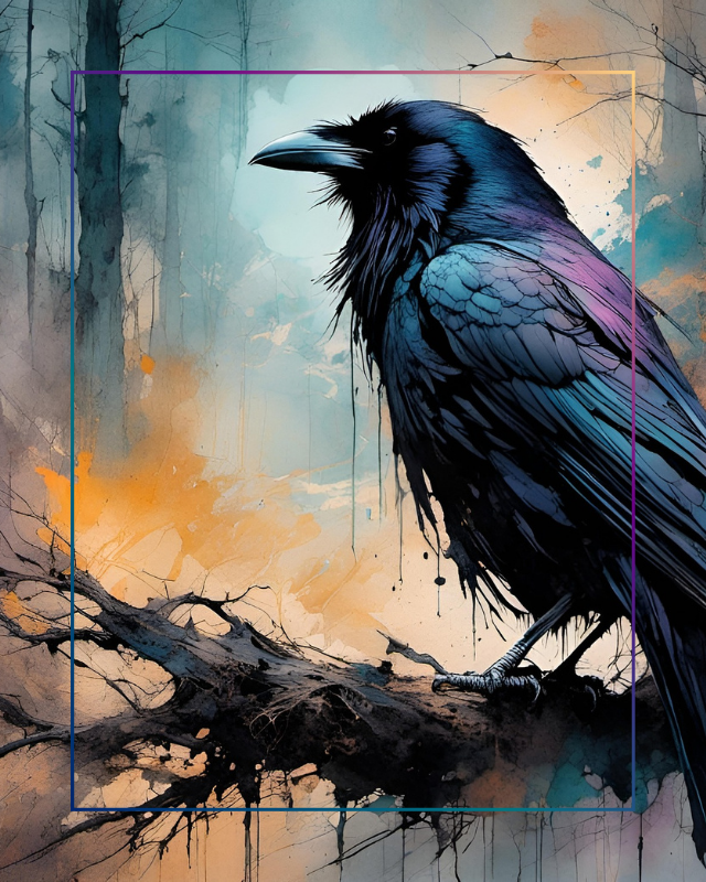 Poem: THROUGH THE EYES OF A RAVEN&nbsp;(II)