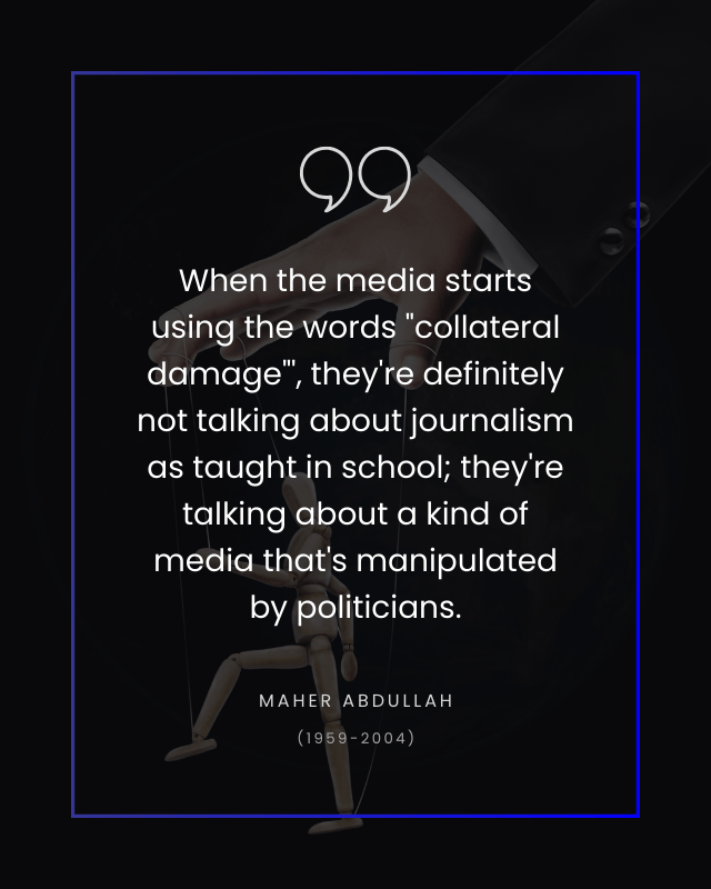 Maher Abdullah: MEDIA, JOURNALISM AND&nbsp;POLITICS